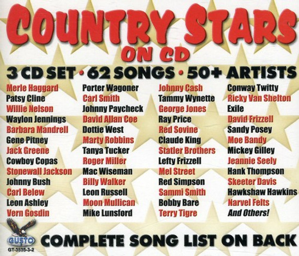 Country Stars On CD / Various Country Stars On CD / Various CD