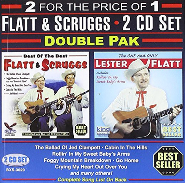 Flatt & Scruggs Double Pak CD