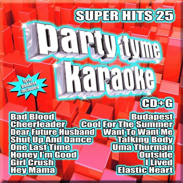 Party Tyme Karaoke: Super Hits 25 / Various Party Tyme Karaoke: Super Hits 25 / Various CD