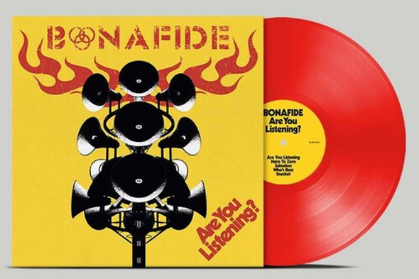 Bonafide Are You Listening? - Red LP Vinyl