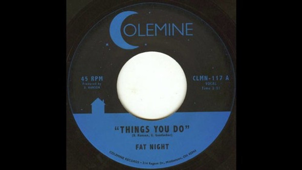 Fat Night Things You Do 7-Inch Single Vinyl