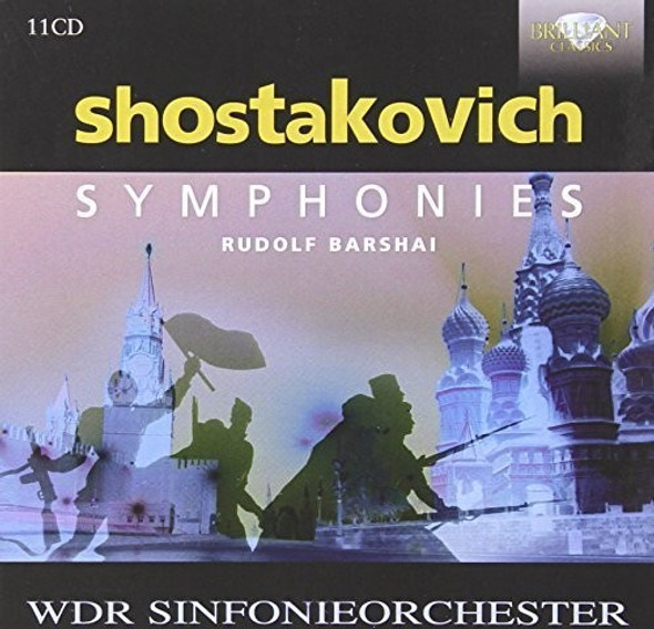 Shostakovich / Wdr Sinfonieorchester / Barshai Complete Symphonies CD