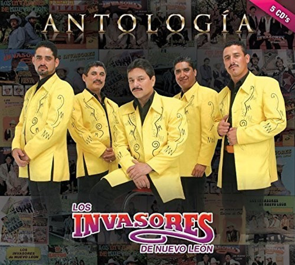 Los Invasores De Nuevo Leon Antologia CD