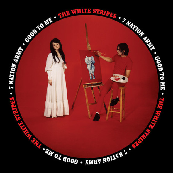 White Stripes Seven Nation Army / Good To Me 7-Inch Single Vinyl