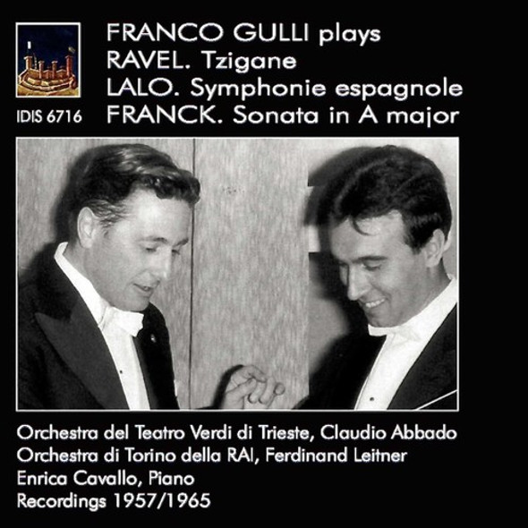 Franck / Lalo / Ravel / Gulli / Cavallo Franco Gulli Plays Ravel Lalo & Frank CD