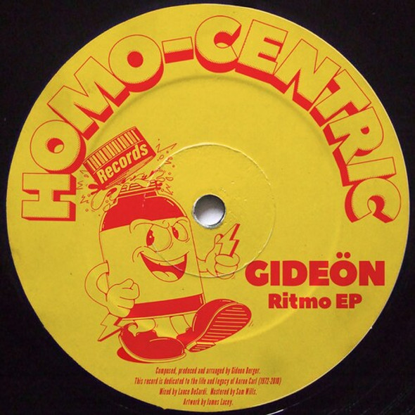 Gideon Ritmo Ep 12-Inch Single Vinyl