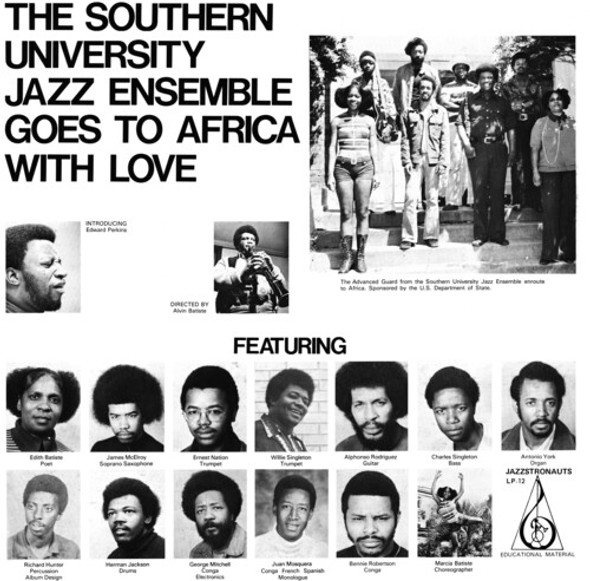 Southern University Jazz Ensemble Goes To Africa With Love LP Vinyl