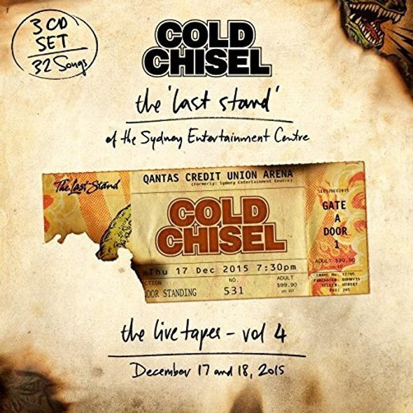 Cold Chisel Live Tapes 4: Last Stand Of Sydney Entertainment CD