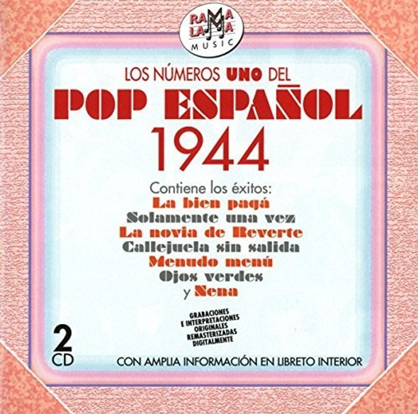 Los Numeros 1 Del Pop Espanol 1944 / Various Los Numeros 1 Del Pop Espanol 1944 / Various CD