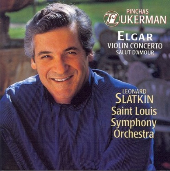 Elgar / St Louis Sym Orch / Slatkin Violin Cto CD