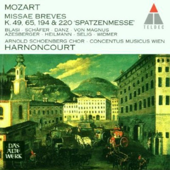 Mozart / Schafer / Vienna Cm / Harnoncourt Mozart: Sacred Works CD