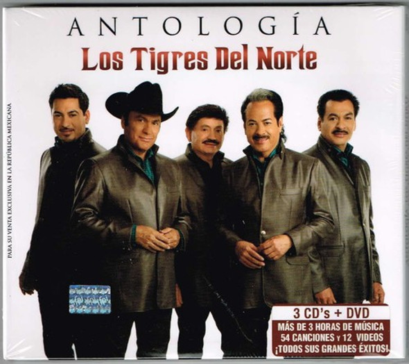 Tigres Del Norte Antologia CD