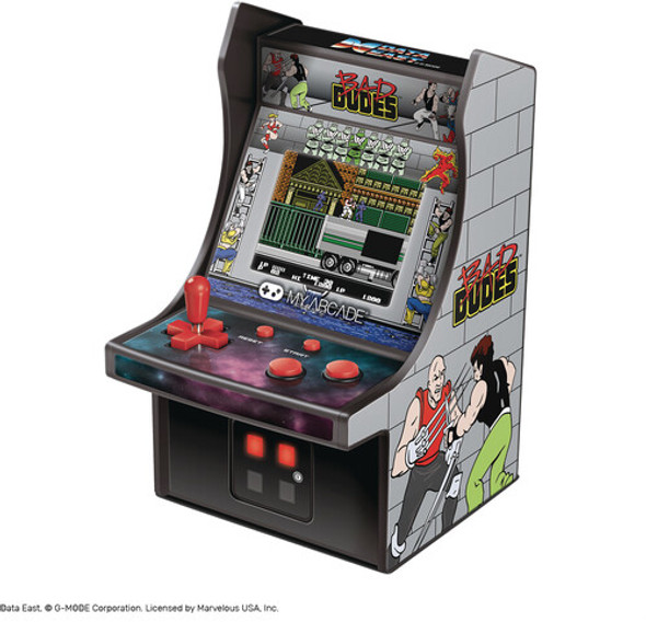 My Arcade Dgunl3214 Bad Dudes Micro Player Retro