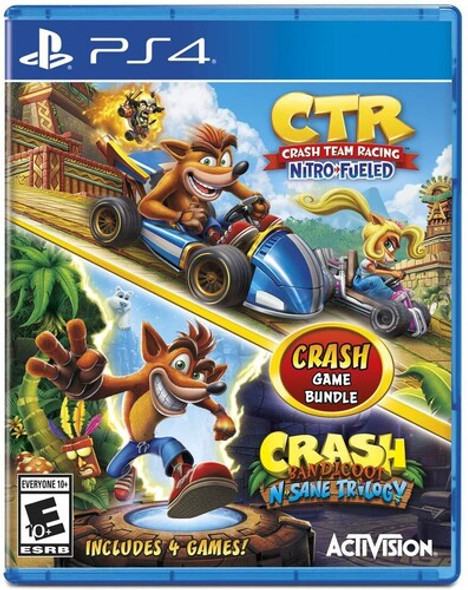 PS4 Crash Bandicoot N.Sane Trilogy 2Pk