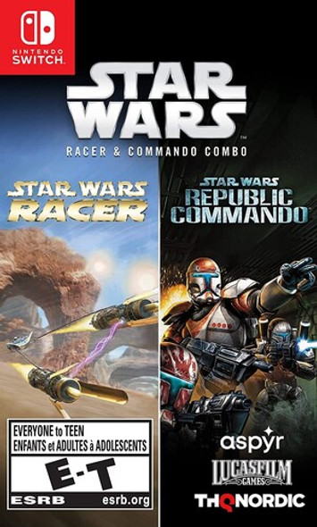 Switch Star Wars Racer And Commando Combo