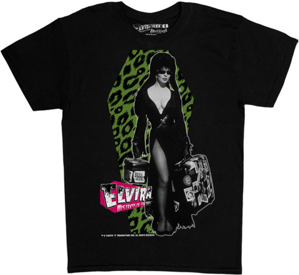 Elvira Leo Luggage Adult SS Tee (S)