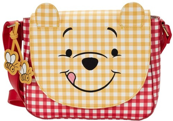 Winnie The Pooh Gingham Crossbody Bag