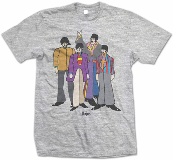 Beatles Yellow Submarine Unisex SS Tee L