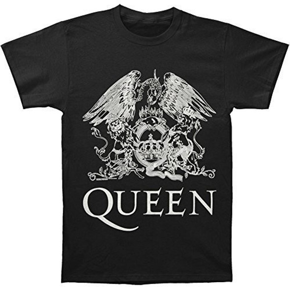 Queen Logo Black Unisex SS T-Shirt 2XL