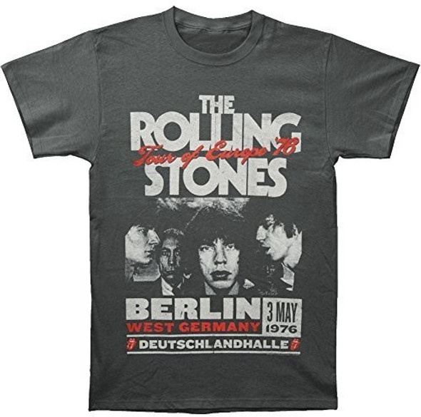 Rolling Stones Europe 76 Berlin SS T-Shirt L