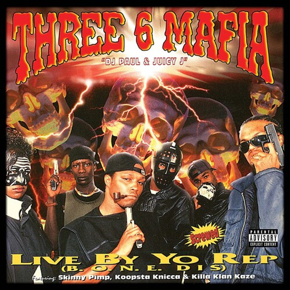 Three 6 Mafia Live By Yo Rep LP Vinyl