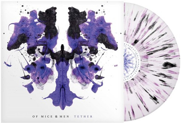 TETHER - WHITE PURPLE BLACK SPLATTER