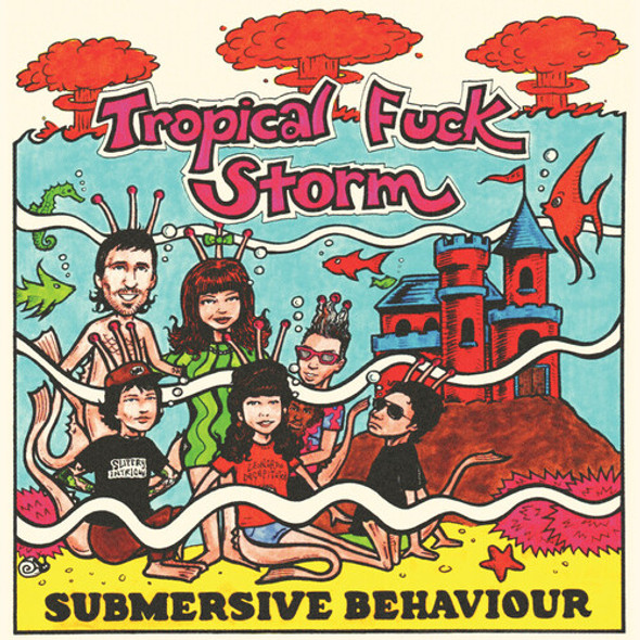 SUBMERSIVE BEHAVIOUR - CLEAR/AQUA BLUE SMOKE
