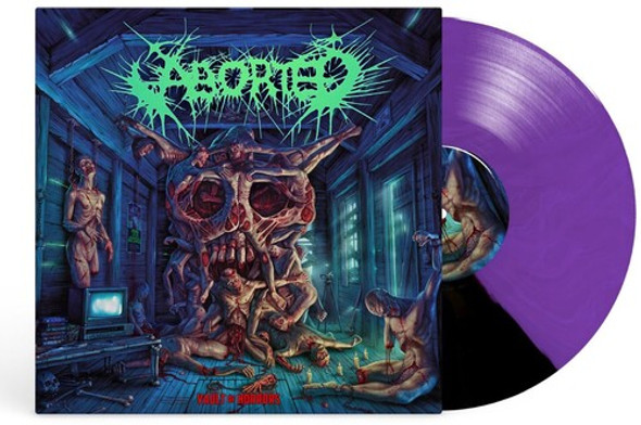 VAULT OF HORRORS - PURPLE BLACK SPLIT