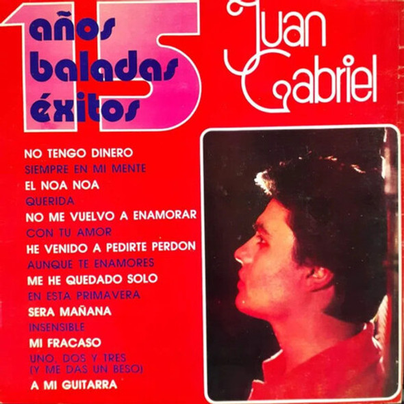 Gabriel, Juan 15 Anos De Baladas Exitos LP Vinyl