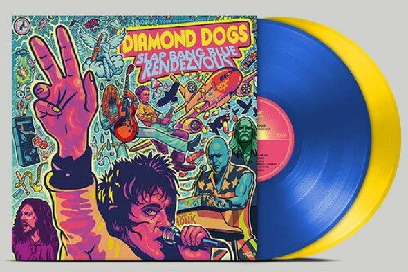 SLAP BANG BLUE RENDEZVOUS - BLUE YELLOW