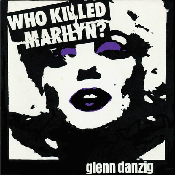 WHO KILLED MARILYN? - WHITE/PURPLE/BLACK SPLATTER