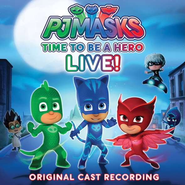 Pj Masks Time To Be A Hero (Original Cast Recording) LP Vinyl