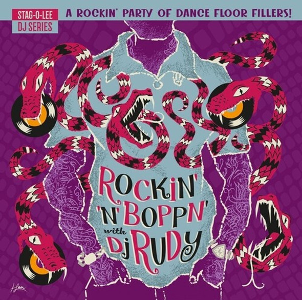 Rockin' N Boppn' With Dj Rudy / Various Rockin' N Boppn' With Dj Rudy / Various LP Vinyl