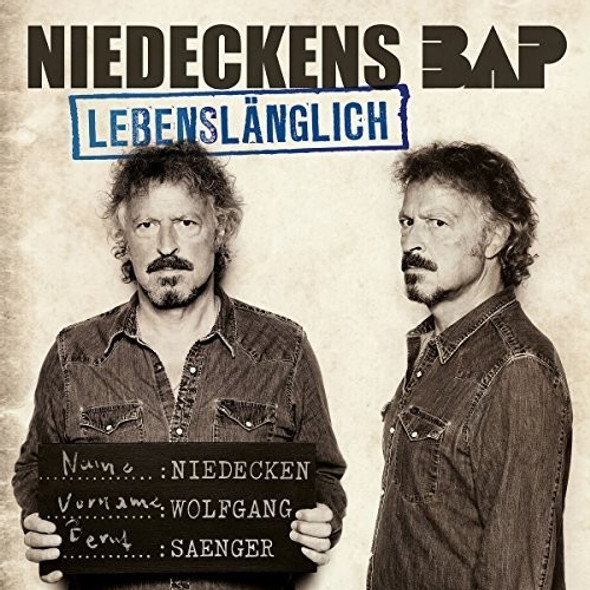 Niedeckens Bap Lebenslaenglich LP Vinyl