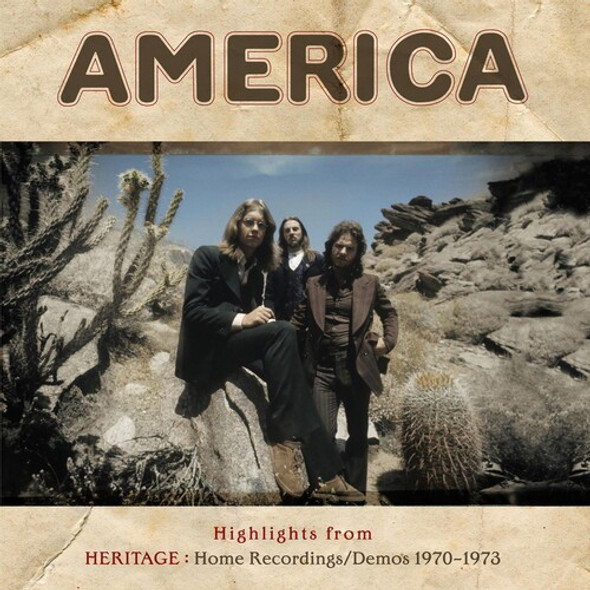 America Highlights From Heritage: Home Recordings / Demos LP Vinyl