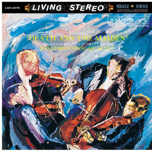 Juilliard String Quartet Schubert Death And The Maiden LP Vinyl