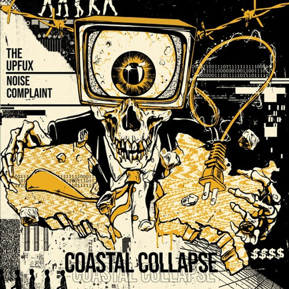 Upfux/Noise Complaint Coastal Collapse LP Vinyl
