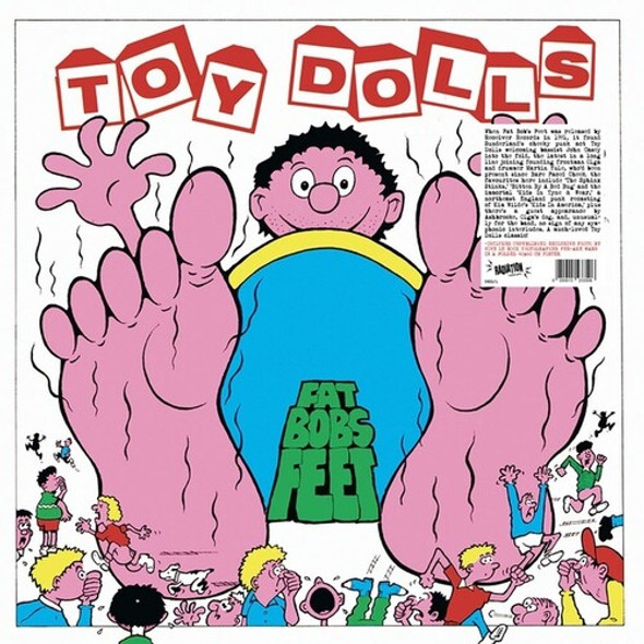 Toy Dolls Fat Bobs Feet LP Vinyl