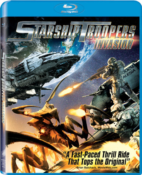 Starship Troopers: Invasion Blu-Ray