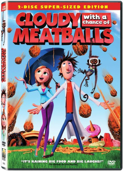 Cloudy With A Chance Of Meatballs DVD