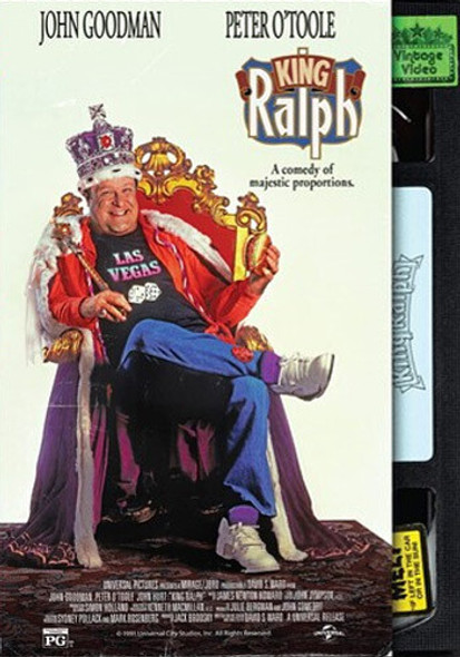 King Ralph Vintage Video DVD