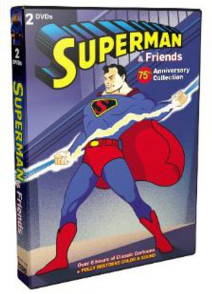 Superman & Friends: 75Th Anniversary Cartoon Coll DVD