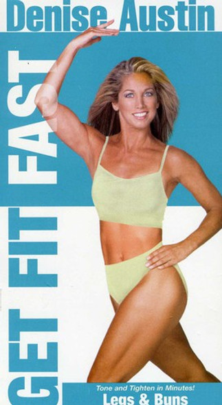 Denise Austin: Get Fit Fast - Legs & Buns VHS Video