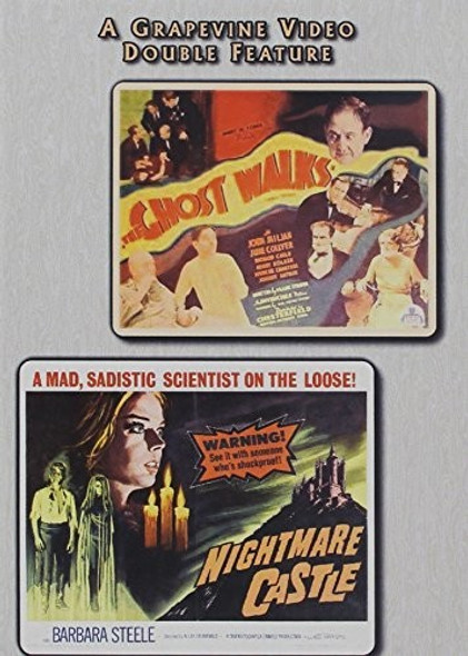 Ghost Walks (1934) / Nightmare Castle (1964) DVD