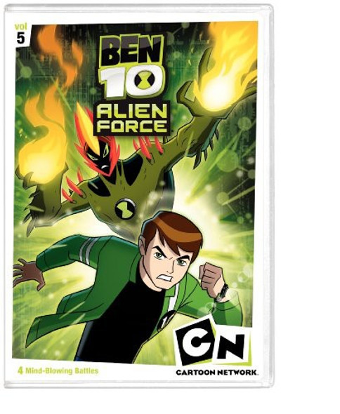 Ben 10 Alien Force 5 DVD