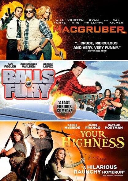 Macgruber - Your Highness - Balls Of Fury DVD