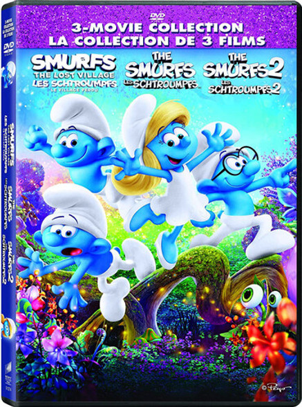 Smurfs 2 / Smurfs / Smurfs: The Lost Village DVD