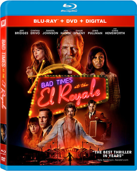 Bad Times At The El Royale Blu-Ray