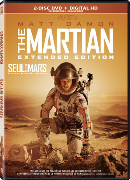 Martian: Extended Edition DVD