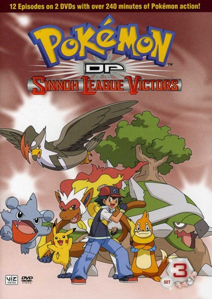 Pokemon Dp: Sinnoh League Victors Set 3 DVD